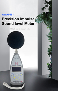 Máy Đo Decibel Chuyên Nghiệp Phạm Vi Đo 25dBA-140dBA Máy Đo Độ Ồn Âm Thanh Loại 1 Độ Chính Xác Cao AWA5661-1 - Product Image 2