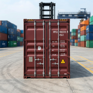 Used Dry <b>Shipping</b> Container 40 Feet High Cube with 33.2CBM/67.7CBM Capacity OEM Brand - Product Image 3