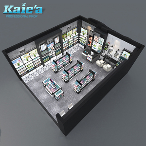 Personalizzato vendita al dettaglio di marca negozio di cosmetici decorazione negozio di cura della pelle di design make up stazione - Product Image 1