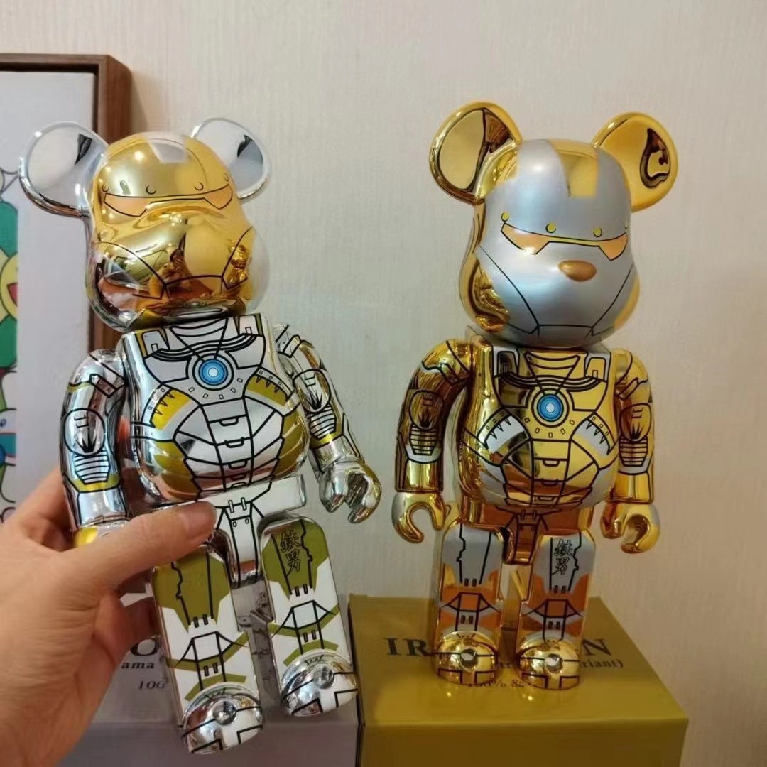 Wholesale Plating Iron Man Spider-Man Violent Bear Bearbrick