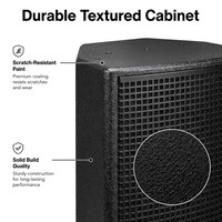 Subwoofer professionnel 6,5 pouces et 160W, toutes séries, avec tweeter de 44 mm, unité de woofer à aimant puissant, M206