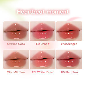 NOVO nueva llegada al por mayor brillo de labios a granel hidratante nutritivo brillo esencia bálsamo labial coreano vegano labio Plumper brillo - Product Image 6