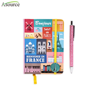 Neuerscheinung A6 Mini-Notizbuch mit Stift Schreibwaren-Set als Souvenir-Geschenk