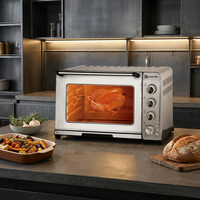Petits appareils électroménagers de cuisine, four électrique à convection numérique multifonctionnel 43L 1800W haute puissance, facile à nettoyer