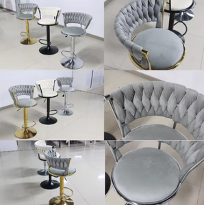 Silla de Bar de Diseño Creativo y Personalizado de Estilo Moderno para Cafetería, Restaurante y Negociaciones - Product Image 6