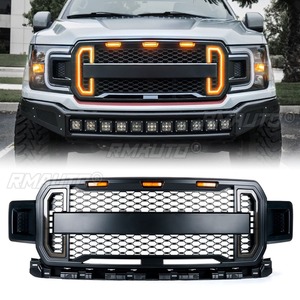Grille de pare-chocs avant compatible avec Ford F150 Raptor 2018-2020, kit carrosserie, grilles de course, accessoires de voiture - Product Image 3