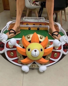 Statua in Resina <span class=keywords><strong>di</strong></span> Luffy e Thousand Sunny <span class=keywords><strong>One</strong></span> <span class=keywords><strong>Piece</strong></span> 1:1 240cm Grandezza Naturale, Collezione Anime Impermeabile - Product Image 4