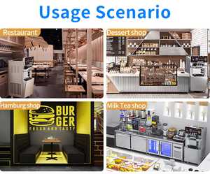 Máquina de helado de pie de suelo automática, la mejor opción china, para niños, tres sabores - Product Image 3