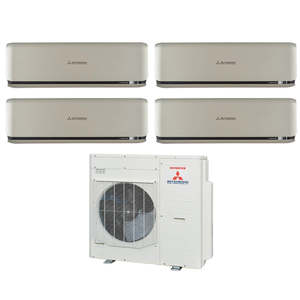 Aire acondicionado Mitsubishi Heavy Industries Quadri Split Inverter KIREIA PLUS Serie de titanio 7 + 7 + 9 + 18 con WiFi de 2/2/1/2/1/2/2/1/2 - Product Image 5