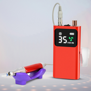 Salon <b>Nail</b> Equipment 35000RPM Rechargeable Electric <b>Nail</b> Drill Machine for Polishing - Product Image 1