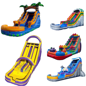 Parc aquatique gonflable flottant de grande taille <span class=keywords><strong>avec</strong></span> toboggan, <span class=keywords><strong>piscine</strong></span> gonflable, parc aquatique extérieur pour enfants - Product Image 5