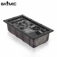 Module amplificateur audio numérique double canal haut de gamme avec boîtier métallique durable et interface XLR pour home cinéma