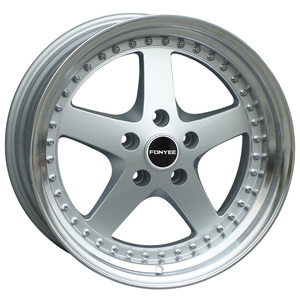 Nuovi Cerchi in Lega Fonyee a 5 Razze con Rivetti Concavi Profondi, 18 Pollici 5x120 per Auto - Product Image 1