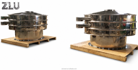 ZS ZLU Kreisförmige Vibrationssiebmaschine aus Edelstahl 304 für Industrielle Getreide-, Sesam-, Maniok-, Mehl-, Pulver-, Mais- und Erdnussverarbeitung