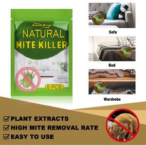 Vente en gros de sachets de <span class=keywords><strong>spray</strong></span> <span class=keywords><strong>anti</strong></span>-acariens à base de plantes South Moon pour la <span class=keywords><strong>literie</strong></span> et les vêtements à la maison, pour tuer et piéger les acariens - Product Image 6