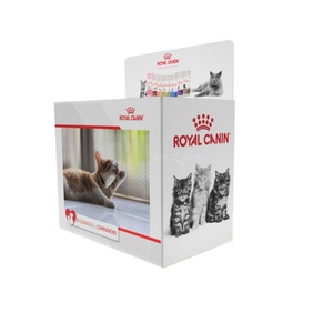 New Design Custom Cardboard POP Retail Dump Bins Display Stand Corrugated Carton Floor Store Bins for Pet Food Promotion - Product Image 3