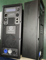 Amplificateur de plaque pour système de sonorisation actif Module amplificateur 2 canaux Conception bi-AMP pour la commande de haut-parleurs PA actifs combinés avec écran LCD
