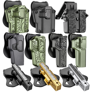 Ağır hızlı beraberlik OWB Mag tutucu kılıfı evrensel tabanca taktik kılıf için 17 19 <span class=keywords><strong>1911</strong></span> G19 Beretta toros Sig CZ75 - Product Image 1