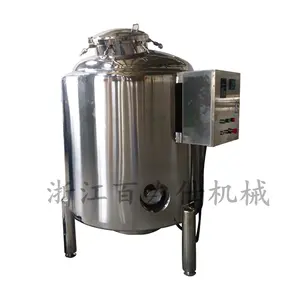 honey processing pressure storage container/Stainless Steel Jacketed Cocoa Liquor Oil Professional dissolving Tank/milk can