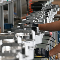 Brûleur industriel au kérosène/huile légère RL34 compatible, en acier inoxydable, à deux étages, 154-395 kW, pour Riello