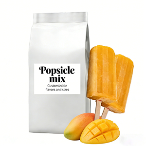 Mezcla de polvo para helados de grado comercial en paquete a granel para supermercados y tiendas minoristas, fácil de preparar. - Product Image 1