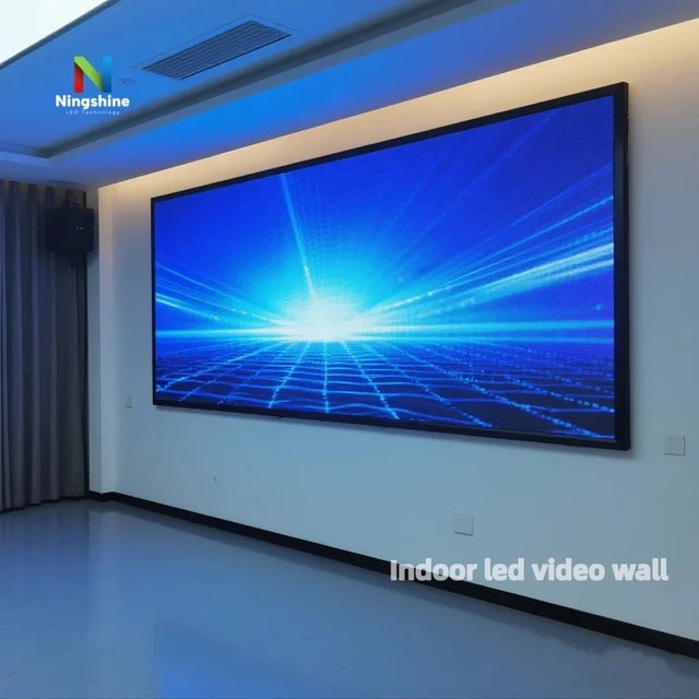 8 X 4m Indoor LED Display Screen Fixed Pitch COB P1.25 P1.5 P1.8 Giant SMD LED Video Wall Panel