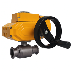 Válvula de Bola Motorizada Eléctrica COVNA de Acero Inoxidable de 1/2 Pulgada y 2 Vías, a Prueba de Explosiones, para Agua y Aire, con Ventana de 90 Días - Product Image 1