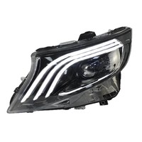 Ensemble de phares LED pour Mercedes-Benz Vito W447 2016-2024, feux de jour DRL, clignotants séquentiels, feux de route et de croisement