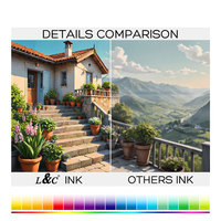 Tinta Isi Ulang Botol Berbasis Air Warna Premium Kompatibel GT 52 53 GT52 GT53 GT53XL untuk Printer HP DeskJet GT5810 5820