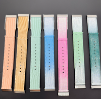 Whoop 5.0 Kompatibles Glänzendes Eidechsenleder-Uhrenarmband Modischer Trend Ersatzarmband Direktvertrieb OEM ODM Großhandel Niedriger MOQ