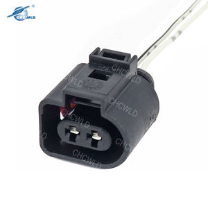 Adaptateur de boîtier femelle 2P Capteur de température étanche Connecteur automobile Faisceau de câbles 1J0973702 - Product Image 5