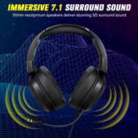 Nouveau casque de jeu, écouteurs sportifs, lumière monocolore, étanche IPX-5, contrôle tactile, faible latence, son Hi-Fi pour DJ et voyages