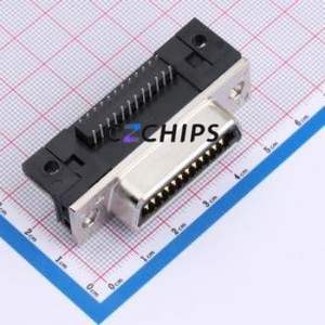 5553811-1 D-Sub/VGA Connector Connector ( Gender: Female )( Total Number of PINs: 24P )( Mounting Type: Panel Mount ) - Product Image 1