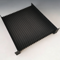 Protection souple télescopique en nylon pour guide linéaire et vis à billes de machine-outil CNC