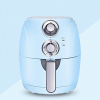 Friteuses à air chaud électriques en promotion, modèle basique en acier inoxydable avec logo, puissance optimisée