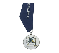 Médaille en alliage de zinc 2D 3D de haute qualité et bon marché pour marathon, triathlon, vélo de montagne, course cycliste, finisseur