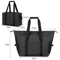 Sac isotherme pliable personnalisé avec logo, 10 L, avec doublure en aluminium, sac de pique-nique extérieur, sac de conservation de la fraîcheur