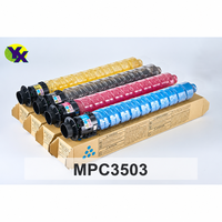 Cartucho de Tóner a Todo Color MPC3503 de Fábrica YX OEM, Compatible con Ricoh Lanier Savin MP C3003/C3004/C3503/C3504