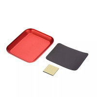 Technologie de plaque à vis magnétique, plateau à vis en alliage d'aluminium pour modèle RC à monter soi-même, 86x106mm, 42g