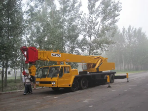 État d'origine 30 tonnes Kato NK300E camion grue d'occasion NK300 42m Boom mitsubishi camion châssis moteur NK300E - Product Image 4