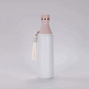 Taza de Café Simple de Acero Inoxidable 304, Termo Portátil para Auto, Regalo de Oficina, Taza para Dos Bebidas - Product Image 3