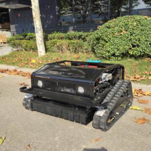 أحدث جزازة عشب روبوتية مجنزرة لعام 2026 - تحكم عن بعد لجميع التضاريس للمزارع والمنحدرات وإزالة الأعشاب الضارة والتنظيف - Product Image 2