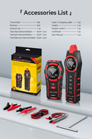 Localizador de Cables Subterráneos NOYAFA NF-829, Rastreador de Cables de 400V, Alta Precisión, Protección IP55, 100W, 2.5m de Profundidad, Prueba de Cableado Eléctrico