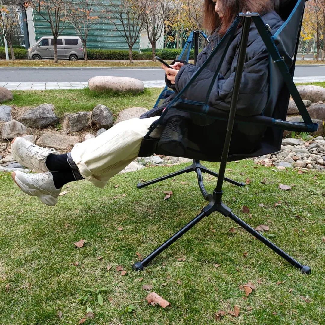 2021 Outdoor tragbare rucksack schwingen schaukel camp faltbare entspannen camping stuhl klapp liegen
