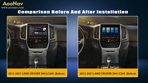 Sistema Linux AOONAV para Toyota Alphard 2020-<span class=keywords><strong>2023</strong></span> compatible con pantalla de coche Original inalámbrica Apple CarPlay Android adaptador de Radio de coche - Product Image 3