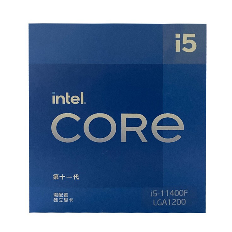 NEW Intel Core i5 11400F Processor, 6 Cores Up to 4.4GHz, 65W