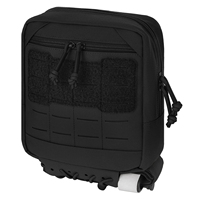 Stock entrepôt US : Pochette tactique en nylon Krydex, support TQ, pochette utilitaire MOLLE 8x7 pouces, sac modulaire à profil bas avec fermeture auto-agrippante intérieure
