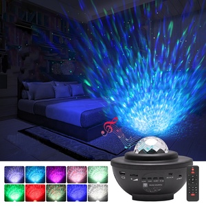 <span class=keywords><strong>Projecteur</strong></span> de Lumière LED Vague Océanique RGB avec Télécommande, Lampe d'Ambiance <span class=keywords><strong>Ciel</strong></span> <span class=keywords><strong>Étoilé</strong></span> pour Chambre d'Enfants et d'Adultes - Product Image 4