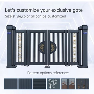 Puerta Plegable Automática con Suspensión, de Aluminio, Eléctrica, Deslizante, Diseño para Villas y Escuelas, Uso en Exteriores, Buen Precio - Product Image 2