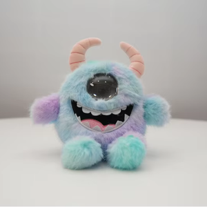 Peluche Beambox AI <span class=keywords><strong>Michael</strong></span> Wazowsk Monstre à un œil, Peluche interactive avec dialogue vocal IA ChatGPT 5.0, Compagnon d'apprentissage linguistique - Product Image 1